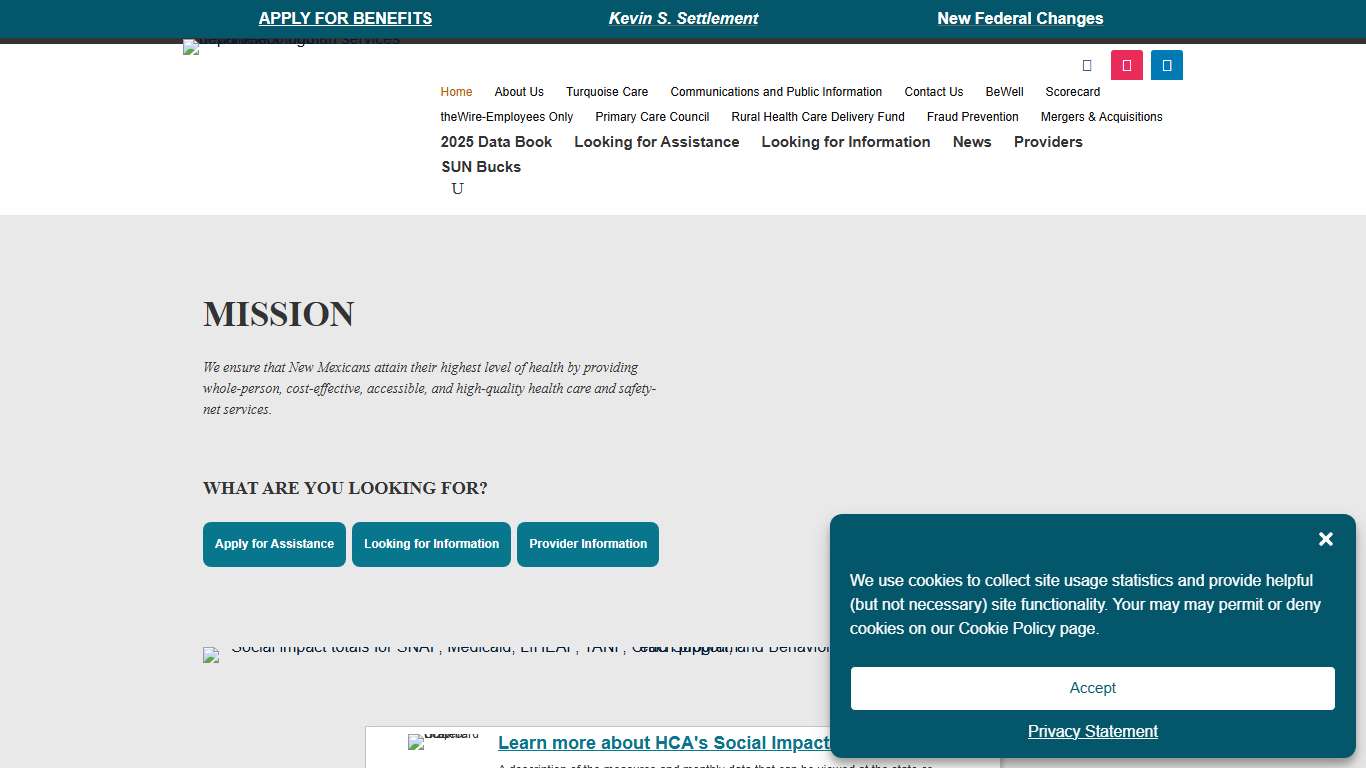 Home – New Mexico Health Care Authority