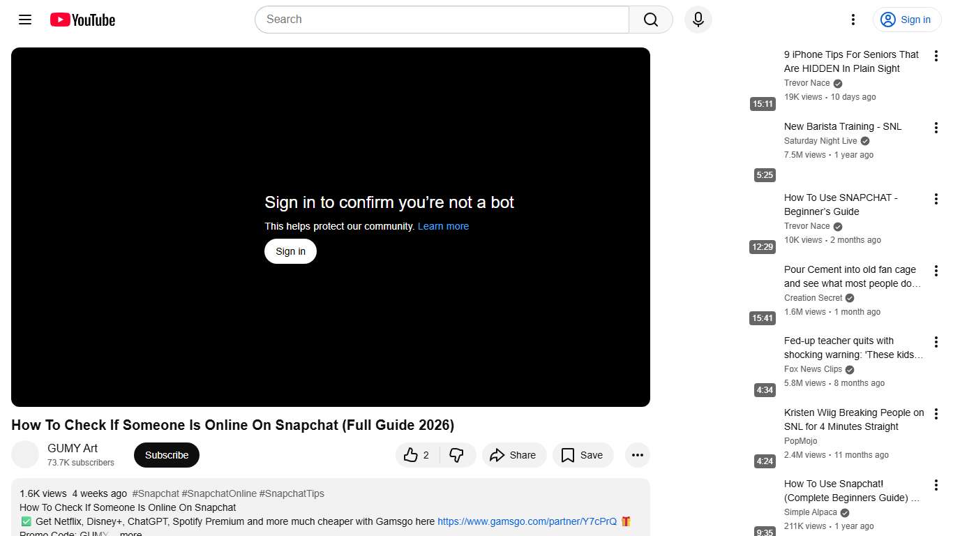 How To Check If Someone Is Online On Snapchat (Full Guide 2026) - YouTube